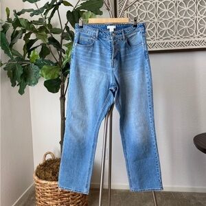 H&M | Button Fly Straight Leg Jean